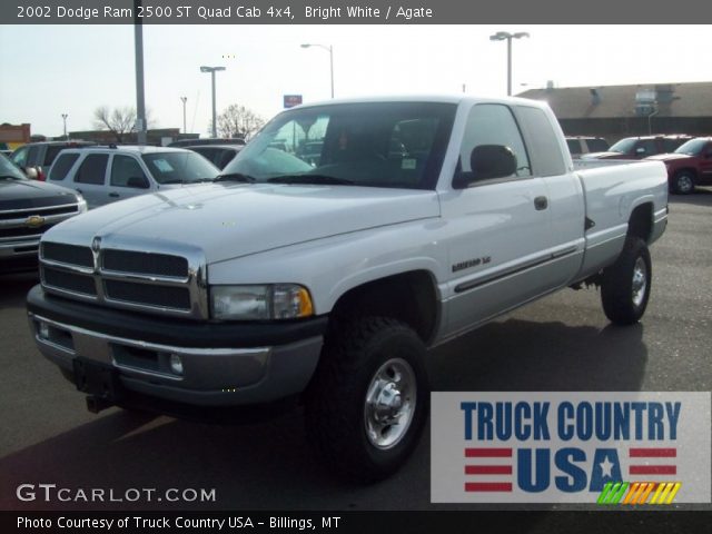 2002 Dodge Ram 2500 ST Quad Cab 4x4 in Bright White