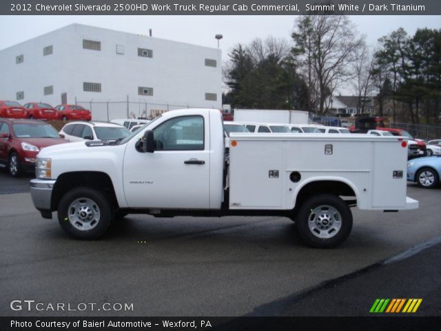 2012 Chevrolet Silverado 2500HD Work Truck Regular Cab Commercial in Summit White
