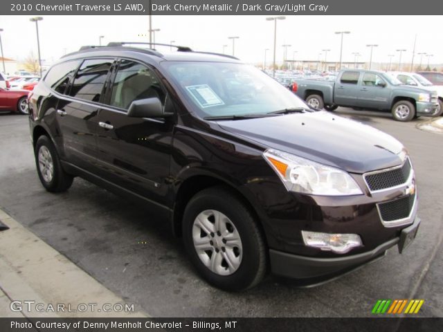 2010 Chevrolet Traverse LS AWD in Dark Cherry Metallic