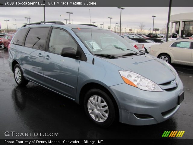 2009 Toyota Sienna LE in Blue Mirage Metallic