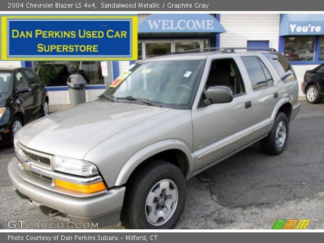 2004 Chevrolet Blazer LS 4x4 in Sandalwood Metallic