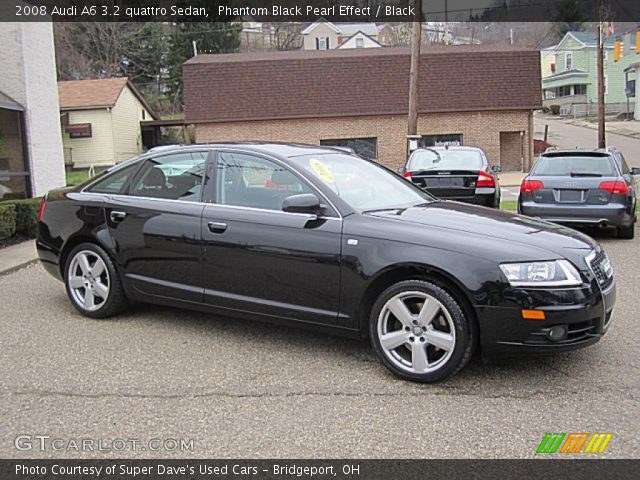 2008 Audi A6 3.2 quattro Sedan in Phantom Black Pearl Effect