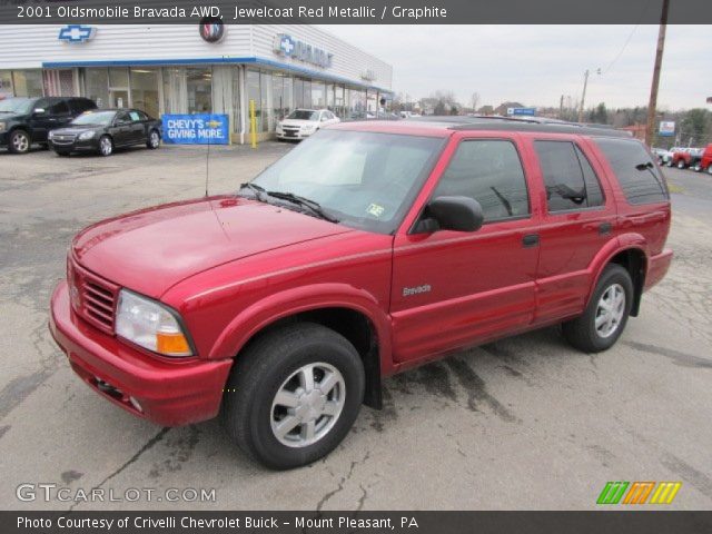 2001 Oldsmobile Bravada AWD in Jewelcoat Red Metallic