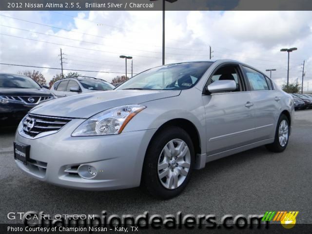 2012 Nissan Altima 2.5 S in Brilliant Silver