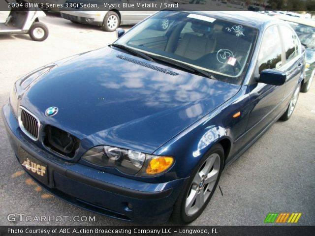 2004 BMW 3 Series 330i Sedan in Mystic Blue Metallic