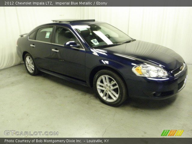 2012 Chevrolet Impala LTZ in Imperial Blue Metallic