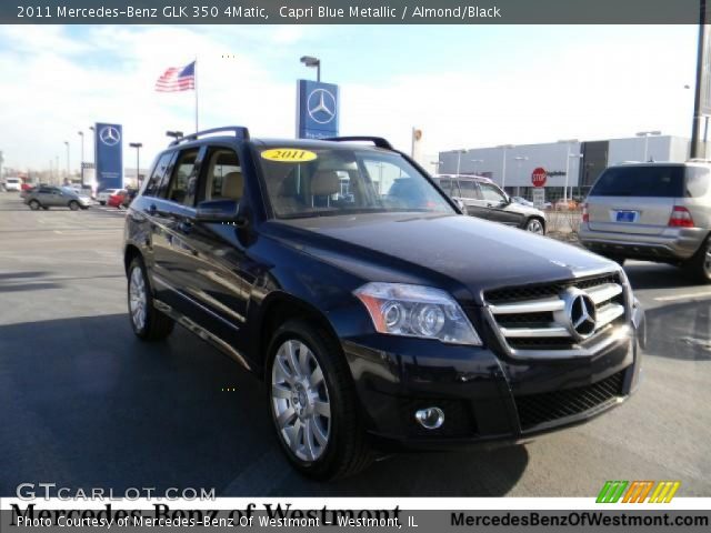 2011 Mercedes-Benz GLK 350 4Matic in Capri Blue Metallic