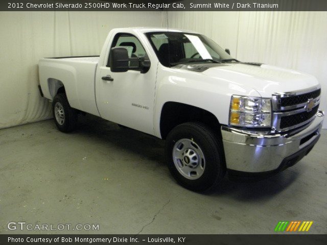 2012 Chevrolet Silverado 2500HD Work Truck Regular Cab in Summit White