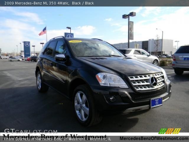 2009 Mercedes-Benz ML 350 4Matic in Black