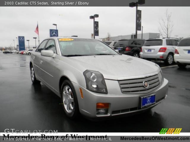 2003 Cadillac CTS Sedan in Sterling Silver