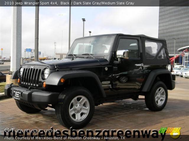 2010 Jeep Wrangler Sport 4x4 in Black