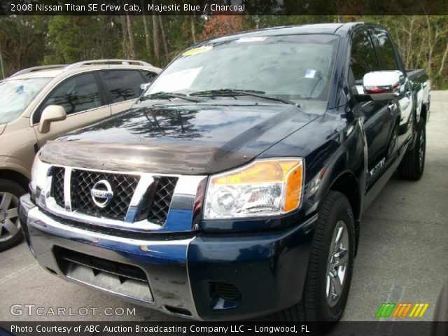 2008 Nissan Titan SE Crew Cab in Majestic Blue