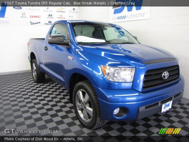 2007 Toyota Tundra SR5 Regular Cab in Blue Streak Metallic