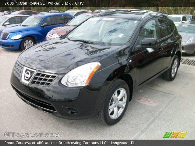2009 Nissan Rogue SL in Wicked Black