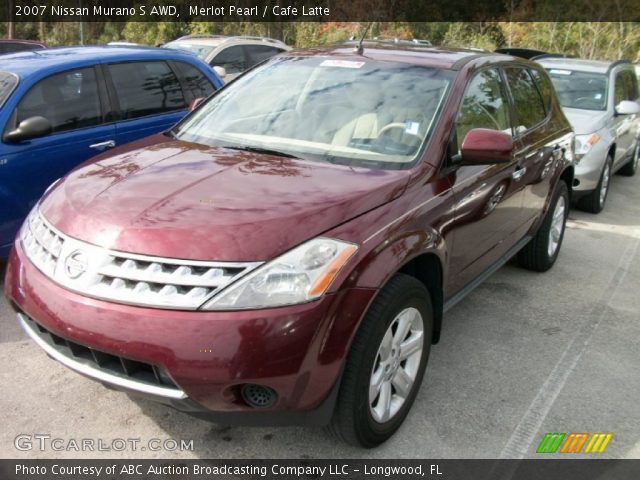 2007 Nissan Murano S AWD in Merlot Pearl