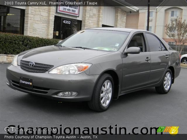 2003 Toyota Camry XLE in Phantom Gray Pearl