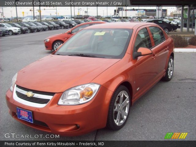 2007 Chevrolet Cobalt SS Sedan in Sunburst Orange Metallic