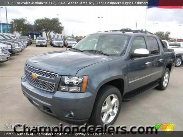 2012 Chevrolet Avalanche LTZ in Blue Granite Metallic