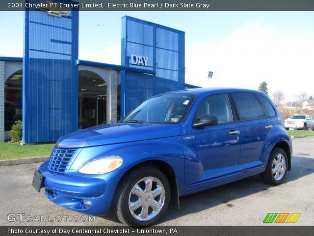 2003 Chrysler PT Cruiser Limited in Electric Blue Pearl