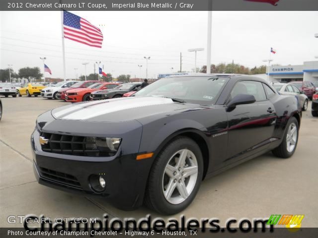 2012 Chevrolet Camaro LT Coupe in Imperial Blue Metallic