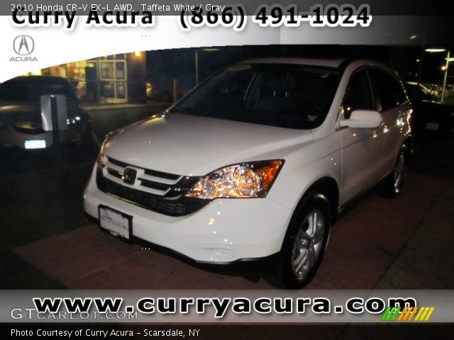 2010 Honda CR-V EX-L AWD in Taffeta White