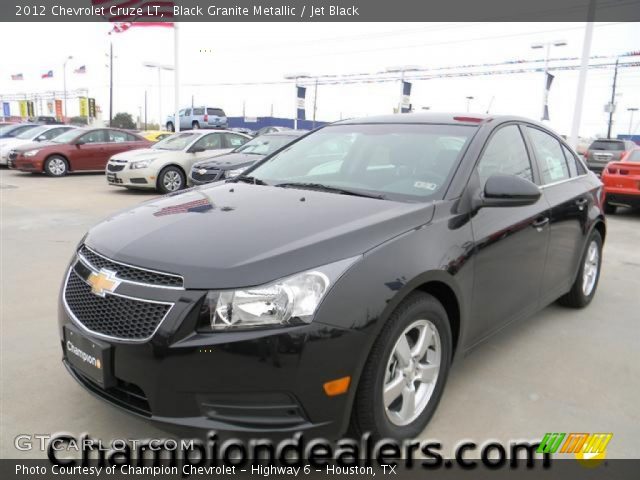 2012 Chevrolet Cruze LT in Black Granite Metallic