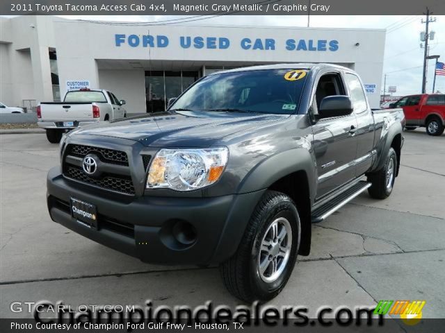 2011 Toyota Tacoma Access Cab 4x4 in Magnetic Gray Metallic