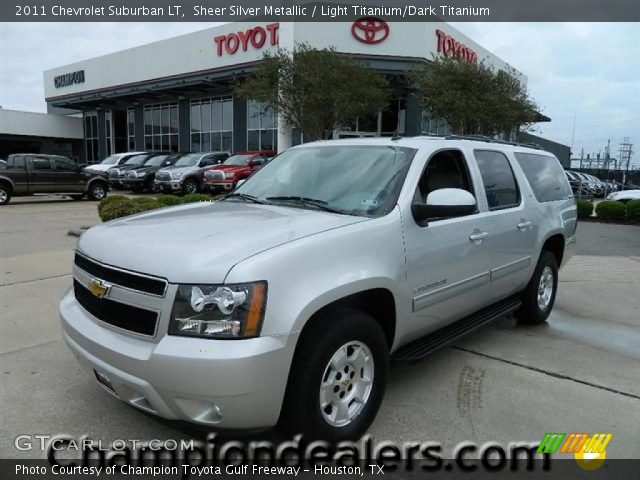 2011 Chevrolet Suburban LT in Sheer Silver Metallic