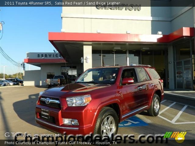 2011 Toyota 4Runner SR5 in Salsa Red Pearl