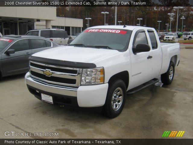 2008 Chevrolet Silverado 1500 LS Extended Cab in Summit White