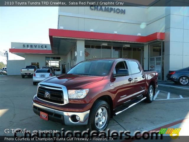 2010 Toyota Tundra TRD CrewMax in Salsa Red Pearl