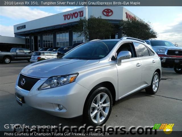 2010 Lexus RX 350 in Tungsten Silver Pearl