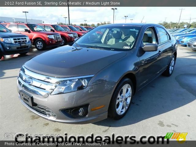 2012 Ford Fusion SE in Sterling Grey Metallic