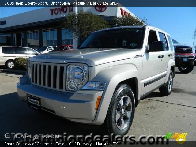 2009 Jeep Liberty Sport in Bright Silver Metallic