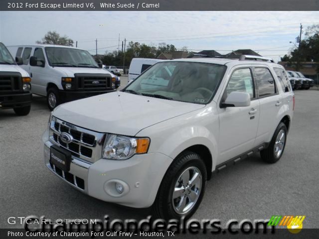2012 Ford Escape Limited V6 in White Suede