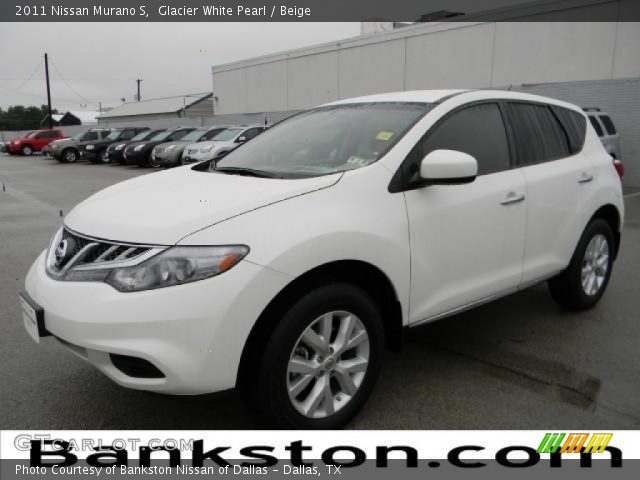 2011 Nissan Murano S in Glacier White Pearl