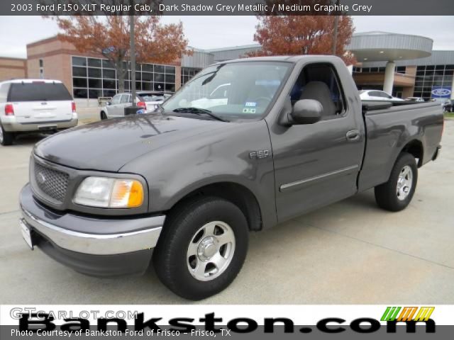 2003 Ford F150 XLT Regular Cab in Dark Shadow Grey Metallic