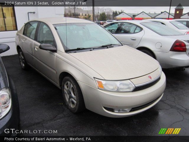 2004 Saturn ION 3 Sedan in Golden Wheat