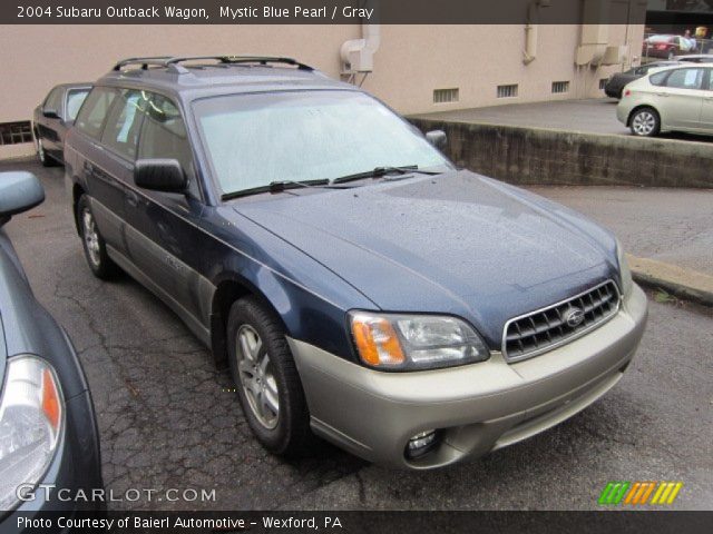 2004 Subaru Outback Wagon in Mystic Blue Pearl