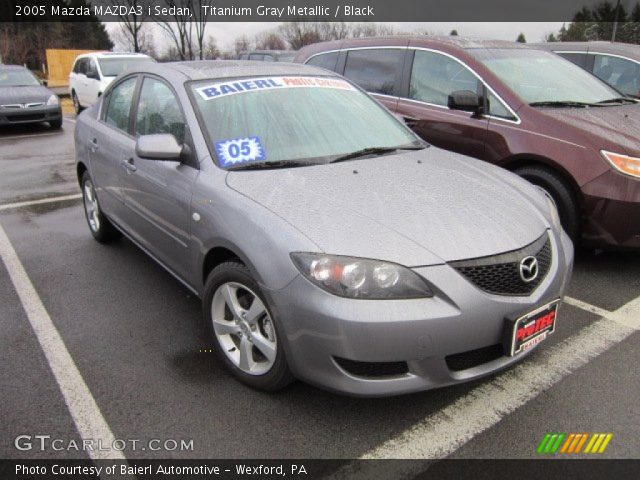2005 Mazda MAZDA3 i Sedan in Titanium Gray Metallic