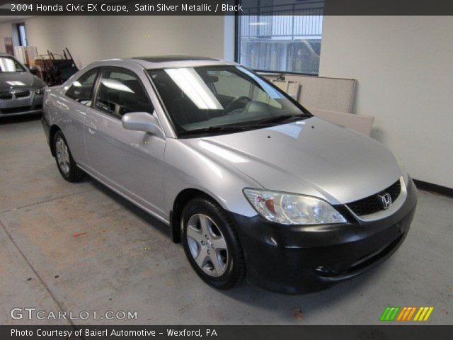 2004 Honda Civic EX Coupe in Satin Silver Metallic