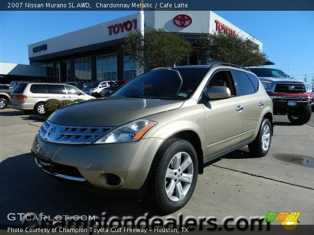 2007 Nissan Murano SL AWD in Chardonnay Metallic