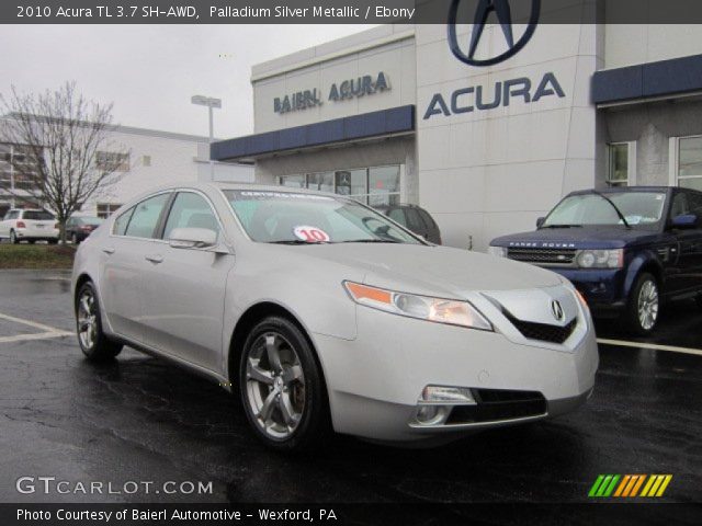 2010 Acura TL 3.7 SH-AWD in Palladium Silver Metallic