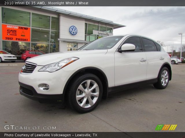 2010 Infiniti EX 35 AWD in Moonlight White