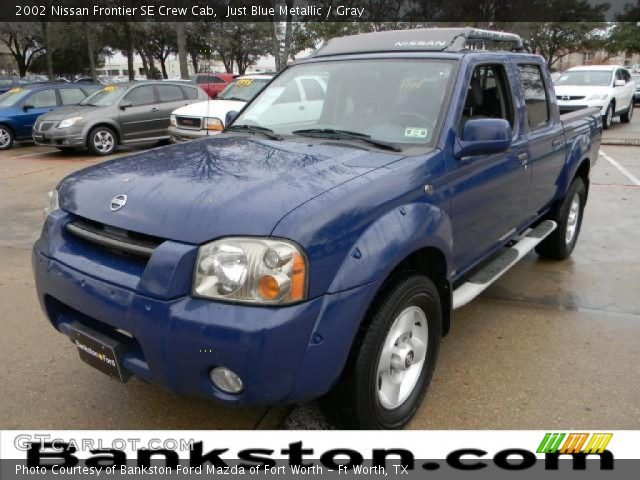 2002 Nissan Frontier SE Crew Cab in Just Blue Metallic