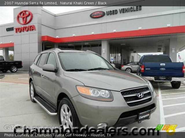 2007 Hyundai Santa Fe Limited in Natural Khaki Green