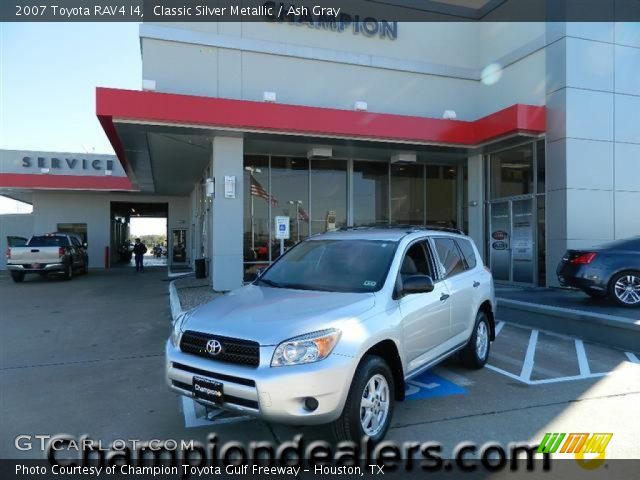 2007 Toyota RAV4 I4 in Classic Silver Metallic