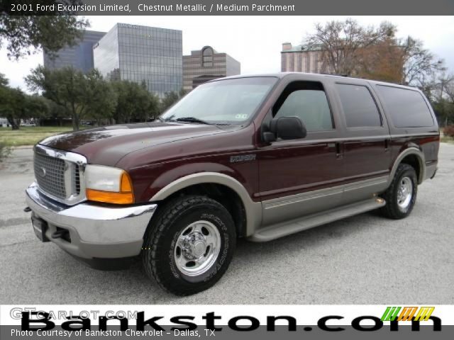 2001 Ford Excursion Limited in Chestnut Metallic