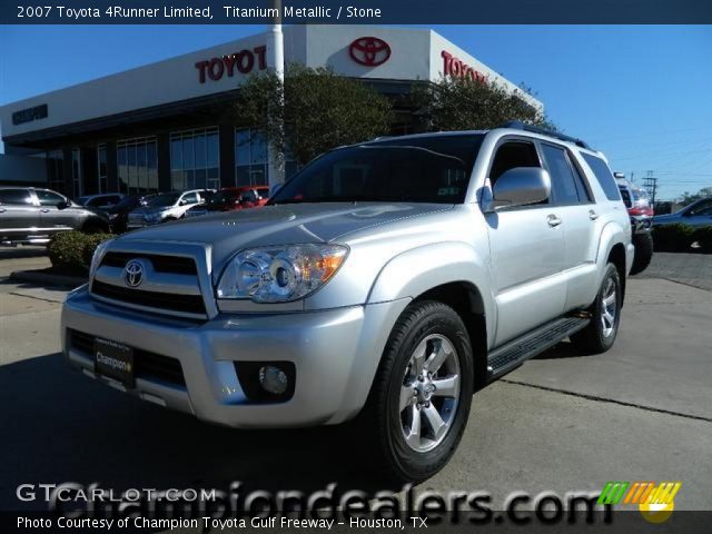 2007 Toyota 4Runner Limited in Titanium Metallic