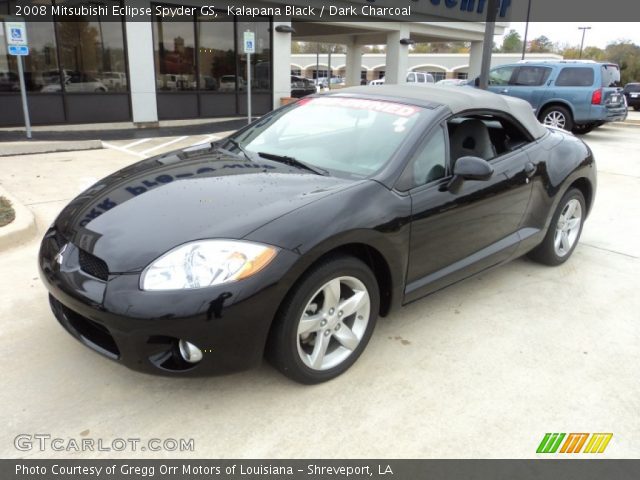 2008 Mitsubishi Eclipse Spyder GS in Kalapana Black